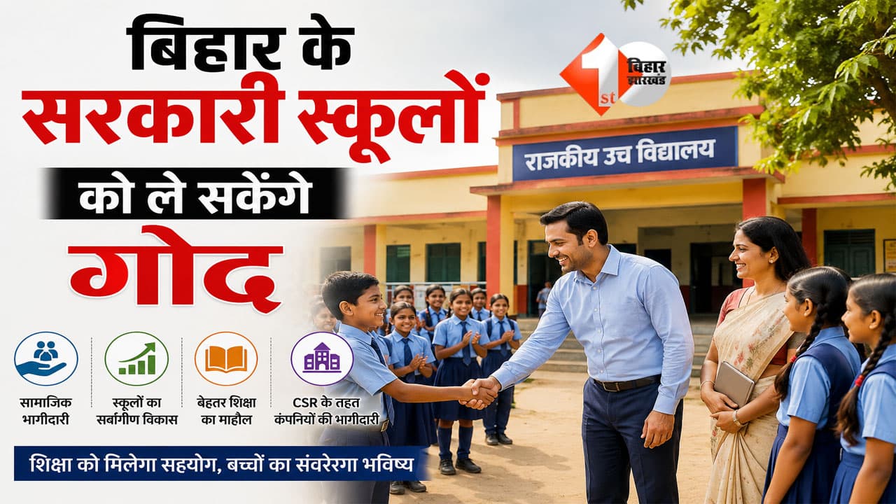 बिहार के 73 हजार से अधिक सरकारी स्कूलों को आजीवन ले सकेंगे गोद, जानिए.. BSEB का मेगा प्लान