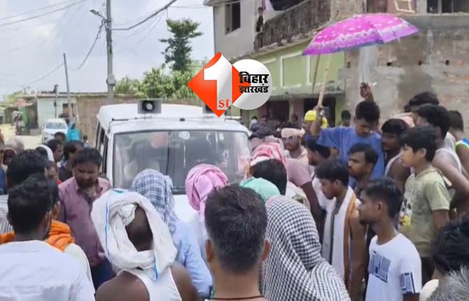 कोर्ट के आदेश पर दखल-दिहानी के दौरान हंगामा, सीओ की गाड़ी का घेराव, मंत्री से पैसा खाने का आरोप
