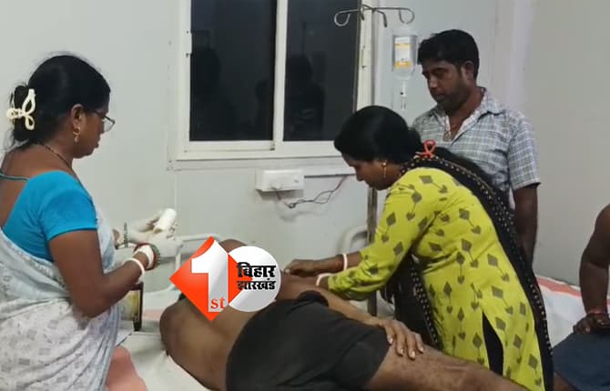 पूर्व मुख्यमंत्री नीतीश कुमार के पैतृक आवास के सामने फायरिंग, दो युवक गंभीर रूप से घायल