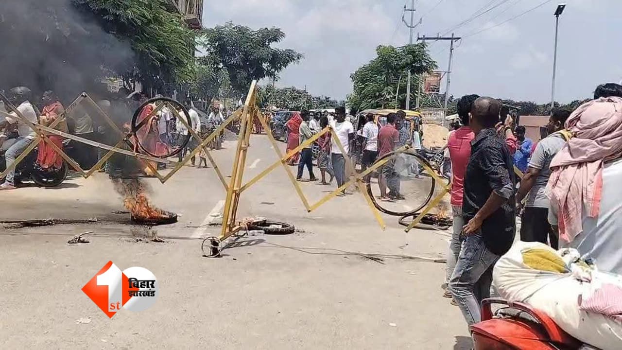 तेज रफ्तार स्कॉर्पियो ने 10 साल के बच्चे को रौंदा, मौत के बाद भड़का लोगों का गुस्सा; NH को जाम कर किया भारी बवाल