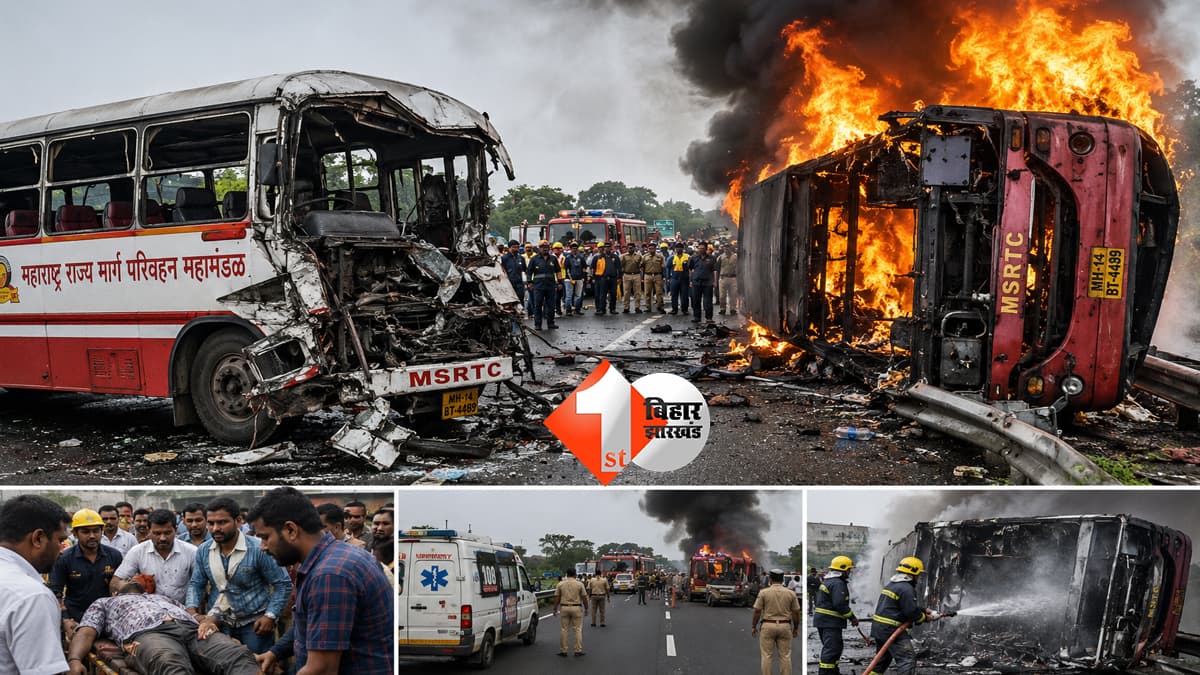 सूरत में बड़ा हादसा: सरकारी बस की टक्कर में 5 की दर्दनाक मौत, 10 से अधिक लोग घायल