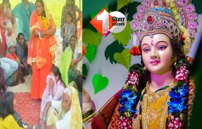 सपने में माता रानी के आने का दावा, मंदिर में समाधि लेने के लिए गड्ढा खुदवाने से मचा हड़कंप