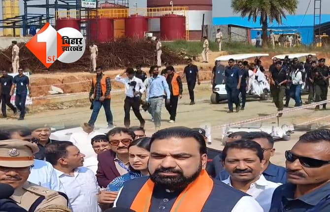 जमुई को 4000 करोड़ की सौगात: चकाई में एशिया के सबसे बड़े इथेनॉल प्लांट का CM सम्राट चौधरी ने किया निरीक्षण