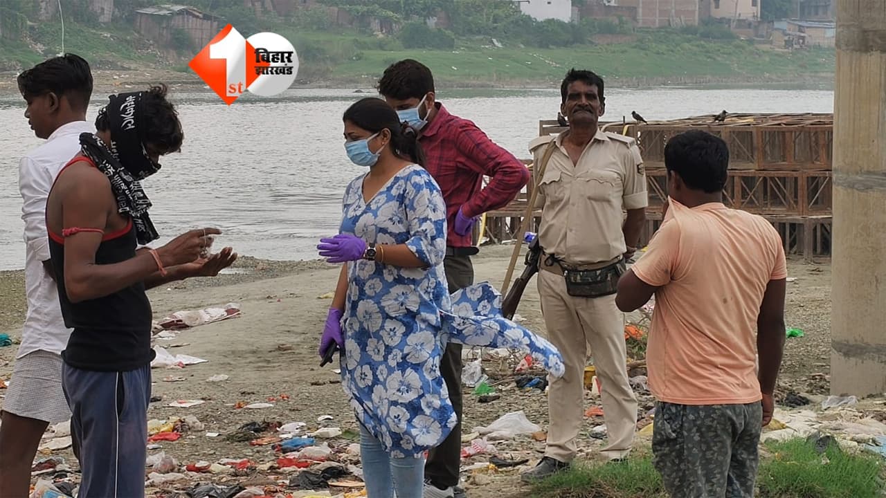 नदी किनारे मिला अधेड़ का शव, हत्या और आत्महत्या की गुत्थी सुलझाने में उलझी पुलिस
