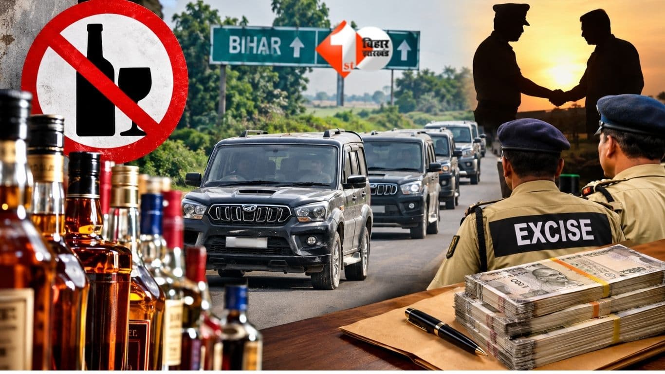 शराबबंदी की सच्चाई ! एक्साइज अफसर और माफियाओं के बीच MoU...हर महीने 72 लाख पर बनी सहमति, काम- 18 गाड़ियों को छूना नहीं...
